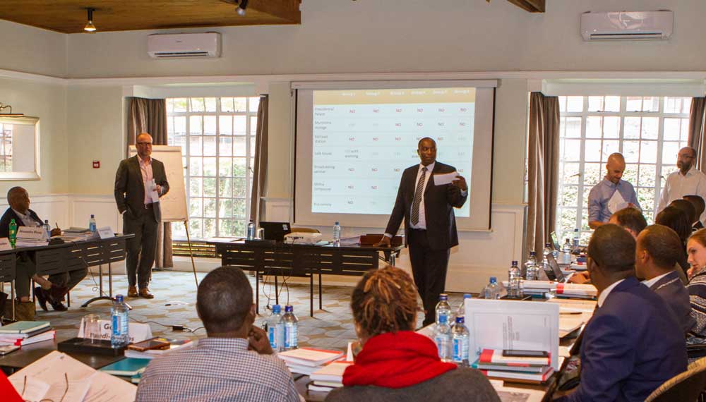 Participants in one of PHAP's courses in Nairobi, Kenya